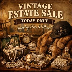 Vintage estate sale